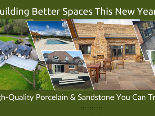 Porcelain vs Sandstone Paving — Which Is Best for Your UK Outdoor Space?